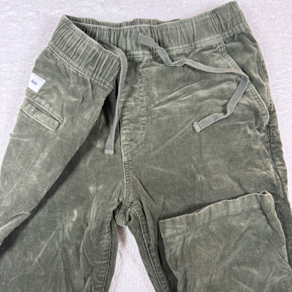 Katin Pipeline Pant Mens Medium Olive Green Corduroy Stretch Slim Straight